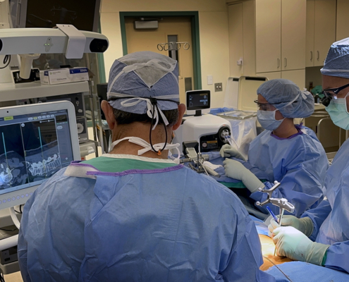Captiva Spine WatchTower Spine Navigation First Case in US using enabling technology