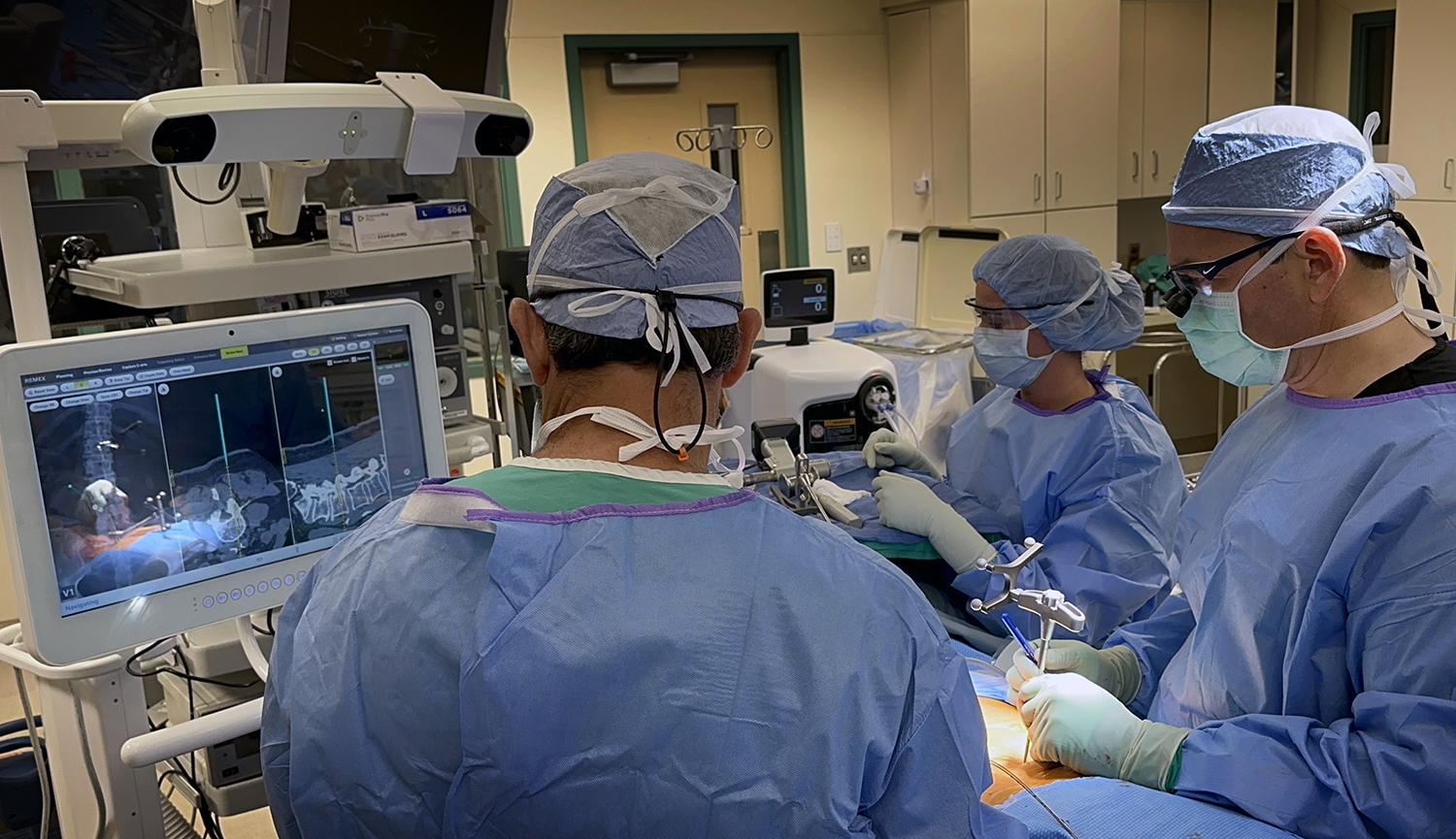 Captiva Spine WatchTower Spine Navigation First Case in US using enabling technology