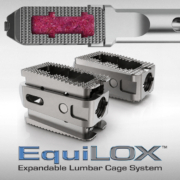 Captiva Spine EquiLOX Lordotic TLIF PLIF expandable lumbar cage